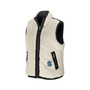 Women's Black, Cream Seattle Kraken Reversible Sherpa Full-Zip Vest