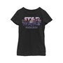 Girl's Star Wars: The Mandalorian The Child Sunset Logo Child T-Shirt