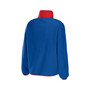 Women's Royal Buffalo Bills Polar Fleece Raglan Full-Snap Jacket