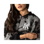 Women's Black New York Yankees Camo Sherpa Full-Zip Bomber Jacket