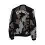 Women's Black New York Yankees Camo Sherpa Full-Zip Bomber Jacket