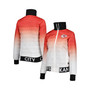 Women's Red, White Kansas City Chiefs Color Block Full-Zip Puffer Jacket