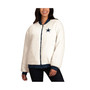 Women's Oatmeal, Navy Dallas Cowboys Switchback Reversible Full-Zip Jacket