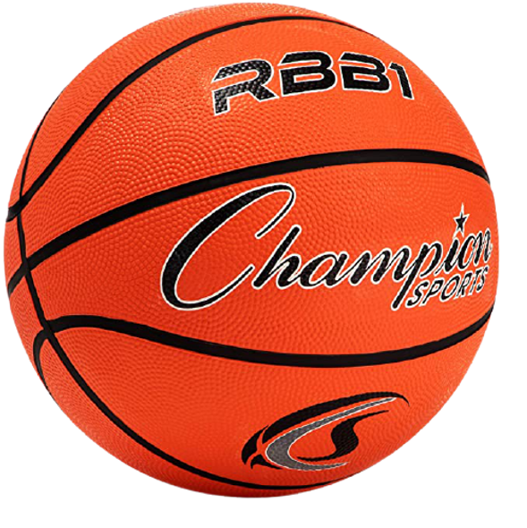 Sports Official Heavy Duty Rubber Cover Nylon Basketballs