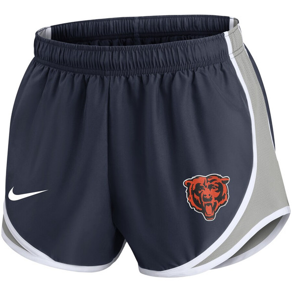 Women's Nike Navy Chicago Bears Tempo Performance Shorts