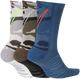 Nike Socks U NK Everyday Max Cush Crew 3P Blue Grey Green Black