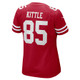 Women's Nike George Kittle Scarlet San Francisco