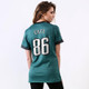 Women's Philadelphia Eagles Zach Ertz Nike Midnight Green Game