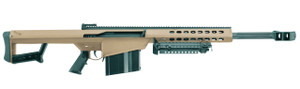 Barrett M82A1 .50 BMG Semi-Automatic Rifle – 20" Barrel, FDE 14030