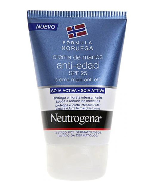 Crema de manos antiedad neutrogena