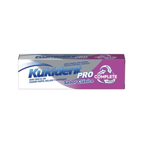 Kukident complete pro crema adhesiva sabor clásico 47 g