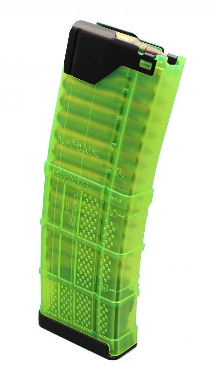 ミリタリー Lancer mag Lancer L5 Advanced Warfighter 30rd Mag Alien Green