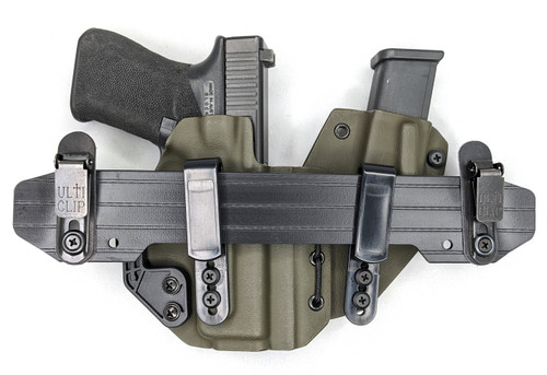 Leisure Carry Clip on Belt COB w/ Fury Carry Solutions Appendix Plus Holster