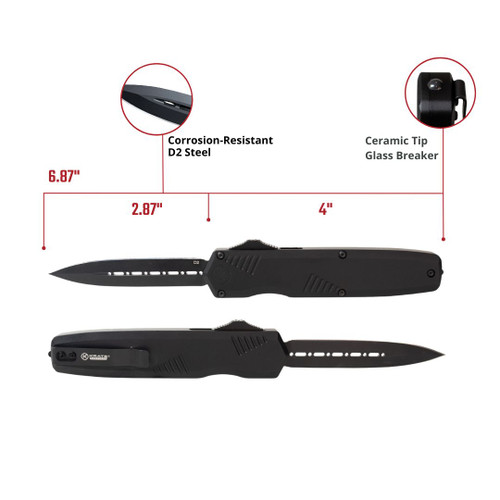 Fury Carry Solutions Krate Tactical "Catalyst" Small OTF Knife
