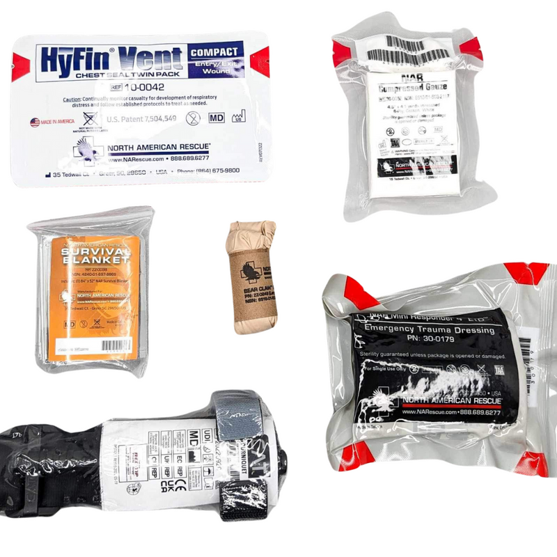Fury Carry Solutions Standard Individual First Aid Kit IFAK