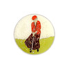 Classic Lady Glitzy Ball Marker with Hat Clip
