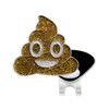 Emoji Oh $h!t (Poop) Glitzy Ball Marker with Hat Clip