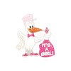 It's a Girl Stork Glitzy Ball Marker with Hat Clip