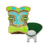 Tiki God Glitzy Ball Marker with Hat Clip