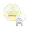 White Queen of the Course Golf Ball Marker with Swarovski Crystals by Navika