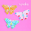 Butterfly Golf Ball Markers with Swarovski Crystals by Navika