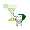 It's 5 O'Clock Somewhere Golf Ball Marker with Swarovski Crystals by Navika