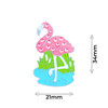 Flamingo Golf Ball Marker with Swarovski Crystals by Navika