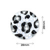 Snow Leopard Ball Marker adorned with Crystals from Swarovski®- with Hat Clip