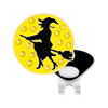 Halloween Witch Glitz Ball Marker adorned with Crystals from Swarovski®- with Hat Clip