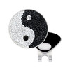 Micro Pave Crystal "Yin to My Yang" Ball Marker w/ Hat Clip