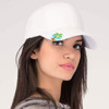 Palm Tree Glitz Ball Marker adorned with Crystals from Swarovski® and Bikini Golfer Ball Marker Combo- with ONE Hat Clip