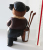 Teddy The Caddy Hand-Carved Wooden Statue