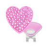 Gift Set - Polka WhitePink Golf Ball & Pink Heart Ball Marker Gift Set