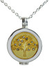 Live Love Life Silver Necklace with Tree of Life adorned with Crystals from Swarovski® Charm