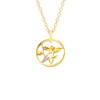 Necklace - Golf Angel Necklace - Two Tone