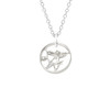 Necklace - Golf Angel Necklace - Silver