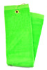 Golf Towel - PLAIN Green Terry Cloth Athletic Sports Towel