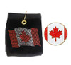 Golf towel Set - Canadian Flag Glitzy