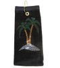 Golf Towel - Palm Trees Crystal Terry Cloth Golf Towel