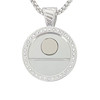 Chameleon Magnetic Necklace Combo with Micro Pave Crystal Ball Marker Twilight and "A Women's Place is in the Golf Course"