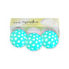 Golf Balls - Polka Dot Turquoise Blue