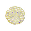 Beach Sand Dollar Golf Ball Marker with Swarovski Crystals by Navika