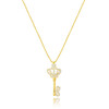 Necklace - Royal Key Gold Necklace