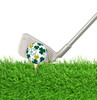Gift Set - Lucky Clovers Golf Ball & Clover Swarovski Crystal Ball Marker Gift Set