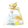 Golf Towel Gift Set -  "Ready to Golf"  Towel Gift Set with "18 Shades of Green" Towel, Matching Swarovski Crystal Ball Marker & White/Green Polka Dot Golf Ball in Chiffon Pouch