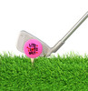 Golf Balls - Pink Heart & Live Love Golf Pink Golf Balls (Sleeve of 3)