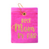 Golf Towel - "Best Mom By Par" Terry Cloth Golf Towel