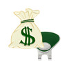 Money Bag Ball Marker with Hat Clip