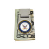 Magnetic Money Clip with Removable US Navy Ball Marker