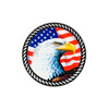 Magnetic Money Clip with Removable Patriotic Eagle Ball Marker